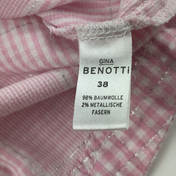 Gina Benotti Pink Plaid Snap Button Down Shirt - Picture 10 of 13
